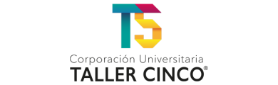 Logosímbolo de la Corporación Universitaria Taller Cinco