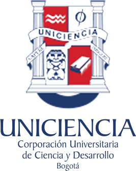 Logosímbolo de la Corporación Universitaria de Ciencia y Desarrollo