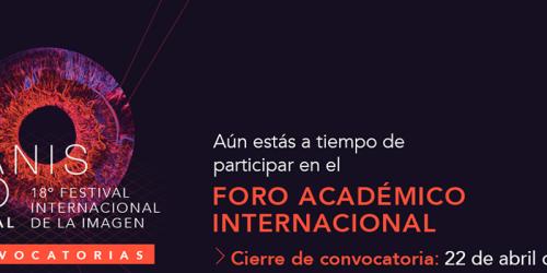 Foro Académico  - 18 Festival Internacional de la Imagen