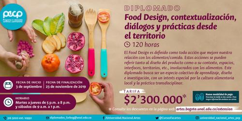 Diplomado en Food Design, contextualización, diálogos y prácticas desde el territorio