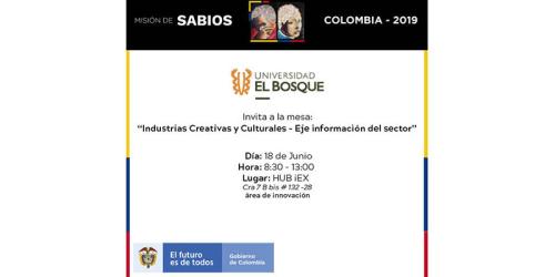 Mesa Industrias Creativas y Culturales - Eje información del sector