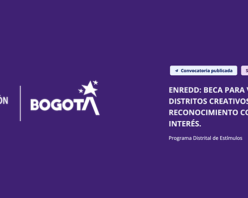 ENREDD: Beca para visibilizar la identidad de los distritos creativos