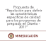 Propuesta de “Resolución para definir las características especificas de calidad para los programas de pregrado en Diseño - 2011”