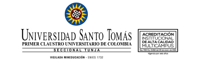 Logosímbolo de la Universidad Santo Tomas - Tunja